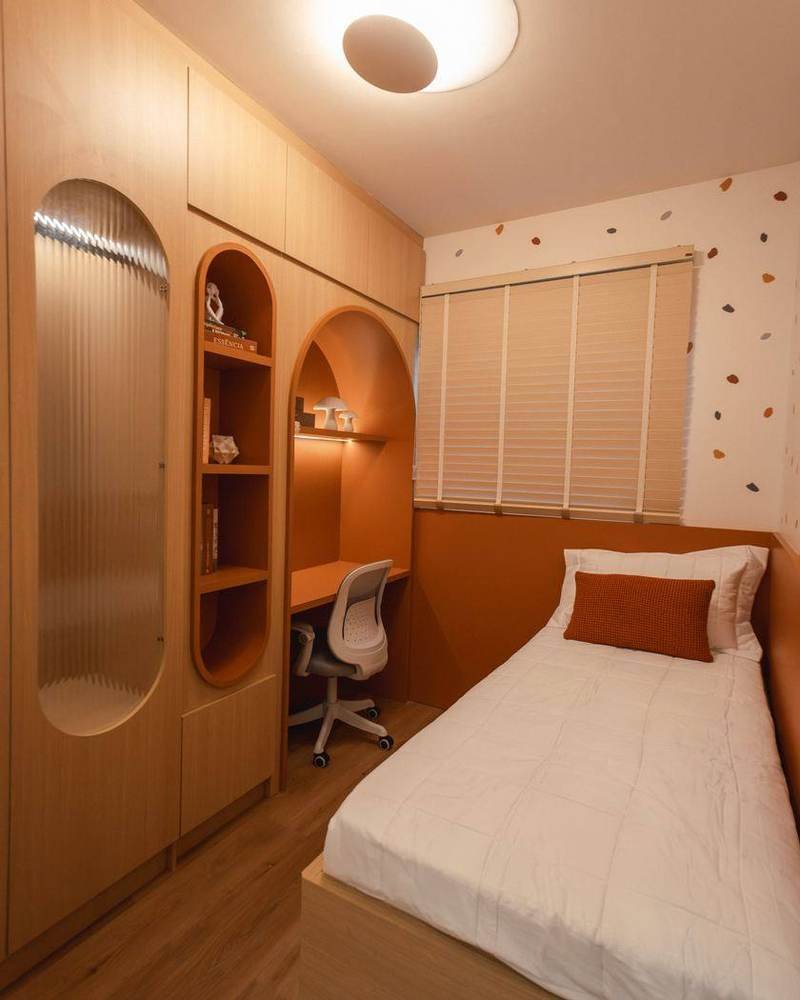 Segundo quarto do decorado do Vertex Prime Fraga Maia